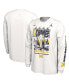 Фото #1 товара Men's White Michigan Wolverines College Football Playoff 2023 National Champions Expressive Long Sleeve T-shirt