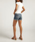ფოტო #5 პროდუქტის Women's Suki Mid Rise Curvy Fit Shorts