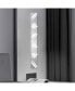 LED Modern Chrome Makeup Light, 6-Lights Acrylic Chrome Makeup Mirror Light