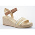 Фото #1 товара Tommy Hilfiger Webbing Wedge Sandal W FW0FW08044ACR