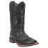 Фото #2 товара Laredo Eternity Studded Glitter Square Toe Cowboy Womens Black Casual Boots 597