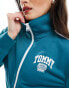 Фото #3 товара Tommy Jeans co-ord varsity track jacket in teal