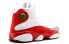 Фото #4 товара Jordan Air Jordan 13 Retro Grey Toe (2014) 高帮 复古篮球鞋 男款 红白 / Кроссовки Jordan Air Jordan 414571-126