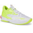 Фото #4 товара Puma Court Rider 2.0 Glow Stick Mens White Sneakers Casual Shoes 37739302