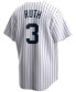 ფოტო #1 პროდუქტის Men's Babe Ruth New York Yankees Coop Player Replica Jersey