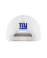 Men's White New York Giants Surburbia Hitch Adjustable Hat