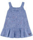 ფოტო #1 პროდუქტის Baby Girls Printed Chambray Sundress