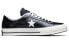 Converse one star HanByeol 耐磨防滑 低帮 帆布鞋 男女同款 黑白 / Кроссовки Converse one star HanByeol 165741C