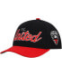 ფოტო #1 პროდუქტის Men's Black D.C. United Team Script 2.0 Stretch Snapback Hat