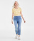 Фото #1 товара Women's Mid-Rise Pull-On Capri Jeans Leggings, Created for Macy's