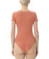 ფოტო #2 პროდუქტის Women's Square Neck Basic Bodysuit Top