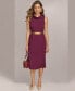 Donna Karan Women's Belted Sheath Dress