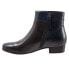 Фото #4 товара Trotters Maci T2263-463 Womens Blue Narrow Leather Ankle & Booties Boots 9.5
