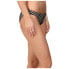 Фото #3 товара DKNY Stripe To Stripe Classic Bikini Bottom Multi Color Summer Swimwear Size L