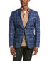 Фото #3 товара Boss Hugo Boss Wool & Silk-Blend Blazer Men's