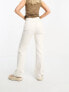 Фото #4 товара ASOS DESIGN Hourglass easy straight jeans in off white