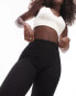 Фото #2 товара Topshop Hourglass full length heavyweight legging with deep waistband in black