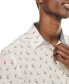 Men's Classic-Fit Sailboat Print Short-Sleeve Shirt