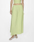 ფოტო #1 პროდუქტის Women's Long Flared Skirt