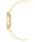 Фото #2 товара Часы Anne Klein Gold Tone Bangle Watch