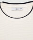 ფოტო #3 პროდუქტის Women's Contrasting Trims Short-Sleeved Sweater