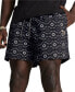 Men's Classics New Prep Woven Medallion Print Drawstring 6" Shorts