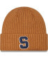 Фото #2 товара Men's Light Brown Syracuse Orange Core Classic Cuffed Knit Hat