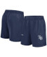 Фото #1 товара Men's Navy Tampa Bay Rays Woven Victory Performance Shorts