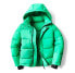 Women's Hooded Thumbhole-Cuff Puffer Coat