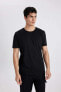 Фото #6 товара Erkek T-shirt T5014az/bk81 Black