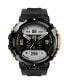 T-Rex 2 Outdoor Smartwatch - Astro Black and Gold Rubber strap