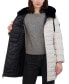 Фото #9 товара Women's Faux-Fur-Trim Hooded Packable Puffer Coat