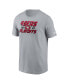 Фото #3 товара Men's Gray San Francisco 49ers 2023 NFL Playoffs Iconic T-shirt
