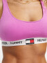 Фото #3 товара Tommy Hilfiger 85 cotton blend unlined bralette in pink