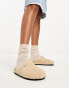 Фото #8 товара Glamorous teddy mules in camel