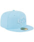 Фото #2 товара Men's Light Blue Los Angeles Rams Color Pack Brights 59FIFTY Fitted Hat