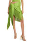 Michael Kors Collection Charmeuse Fringe Sarong Women's