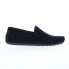 Фото #1 товара Bruno Magli Xenia MB1XNAN1 Mens Blue Suede Loafers & Slip Ons Moccasin Shoes 13