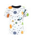 ფოტო #13 პროდუქტის Baby Boys Short Sleeve T-Shirts, Solar System Shark