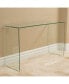 Фото #3 товара Cadyn Clear 12Mm Tempered Glass Console Table