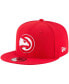 Men's Red Atlanta Hawks Official Team Color 9FIFTY Snapback Hat