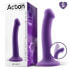 Фото #1 товара Bouncy Liquid Silicone Dildo Hiper Flexible 6.5 - 16.5 cm Size S Purple