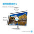 Фото #11 товара Монитор HP M27fq 27" FreeSync 2560x1440 75Гц 5мс HDMI DP