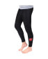 Women's Black Wisconsin Badgers Fleece Leggings