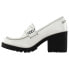 Фото #3 товара Dirty Laundry Liberty Lug Sole Loafers Womens White LIBERTY-WHTPT