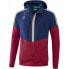 ERIMA Tracktop Squad jacket New Navy / Bordeaux / Silver Grey, XL - фото #1