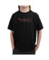 ფოტო #1 პროდუქტის Big Boy's Word Art T-shirt - THE NEIGHBORHOODS OF TOKYO