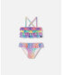 ფოტო #1 პროდუქტის Girl Two Piece Swimsuit Gradient Rainbow Print - Toddler Child