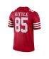 Фото #4 товара Men's George Kittle Scarlet San Francisco 49ers Legend Jersey