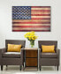 'American Dream' Arte De Legno Digital Print on Solid Wood Wall Art - 45" x 30"